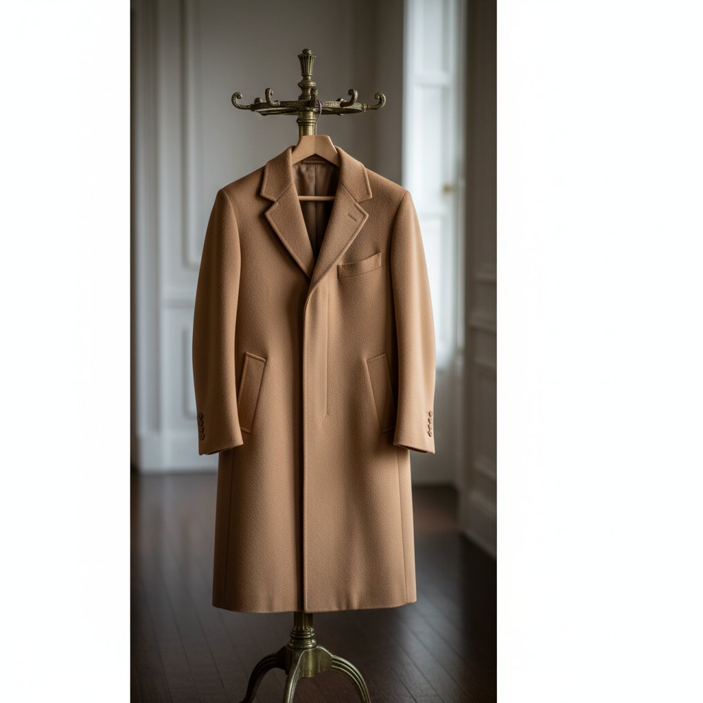 Cashmere overcoat treatment